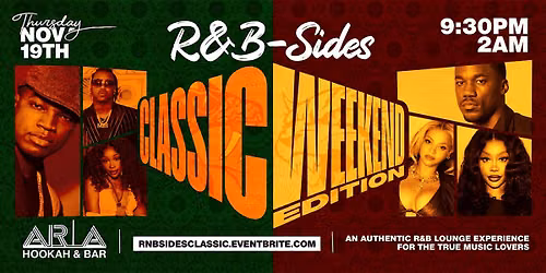 R&B-SIDES at ARIA CLASSIC WEEKEND KICKOFF