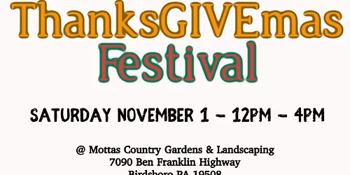 ThanksGIVEmas Festival