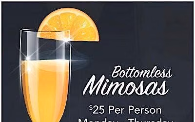 Bottomless Mimosas (Free Admission)