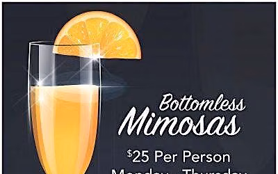 Bottomless Mimosas (Free Admission)