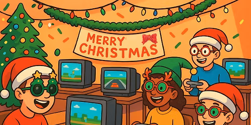 \ud83c\udf85\ud83c\udf84 Retro Gaming Club Christmas Party \ud83c\udf84\ud83c\udf85