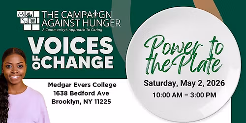 2026 Voices of Change Youth Conference by The Campaign Against Hunger