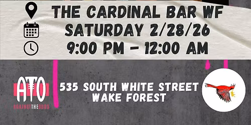 ATO @ The Cardinal Bar Wake Forest