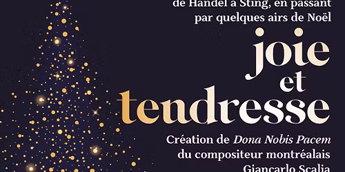 Joie et tendresse - concert de Noël