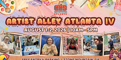 Artist Alley Atlanta IV