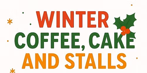 Charity coffee, cakes and stalls