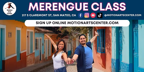 Merengue Classes in San Mateo!