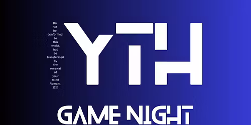 Youth Boys Hangout & Game Night