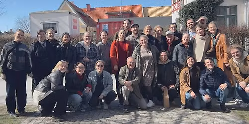 Jan Lundgren with the Malm\u00f6 Academy of Music Chamber Choir 