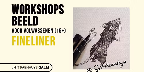 Workshop tekenen met fineliner\/Oost-Indische inkt
