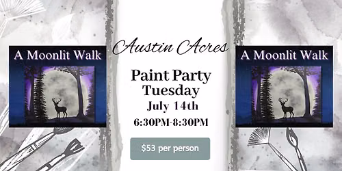 Art in the Park: A Moonlit Walk