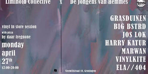 Instore Kingsday - Liminoid Collective x De Jongens van Hemmes