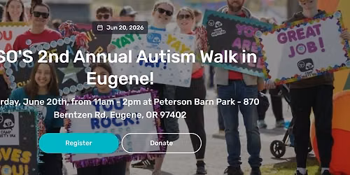 ASO's 2nd Annual Autism Walk in Eugene