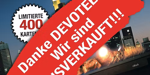 AUSVERKAUFT - DepecheBoot XXIX - 2 Floors (vor Feiertag) 