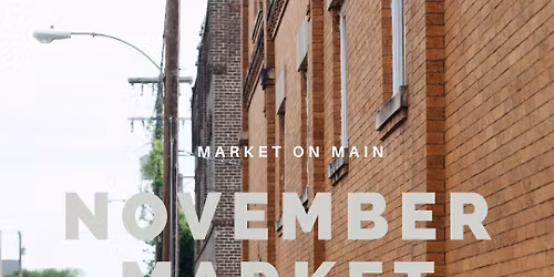 November Market on Main