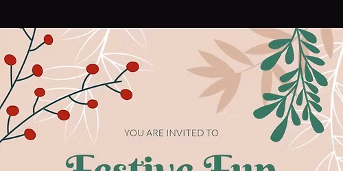 Festive Forest School - for the Grown ups