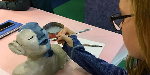Draw! Sculpt! Paint! Morning Camp Ages 6-12!