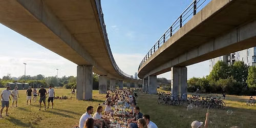 Sunset Table - \u00d8restad's longest picnic