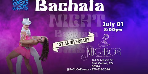 1st Year Anniversary of Bachata Night at The Neighbor  
