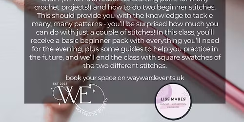 Basic Bitch Beginners Crochet: Session Two