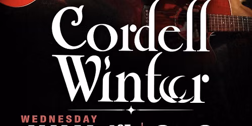 Cordell Winter-LIVE MUSIC