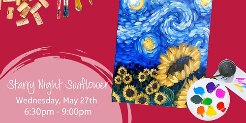 Starry Night Sunflower