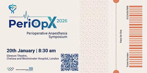 PeriOp X 2026 - Perioperative Anaesthesia Symposium