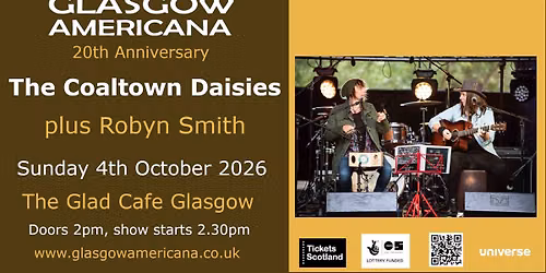 Glasgow Americana: The Coaltown Daisies plus support