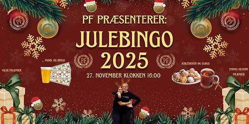PF PR\u00c6SENTERER: Julebingo 2025