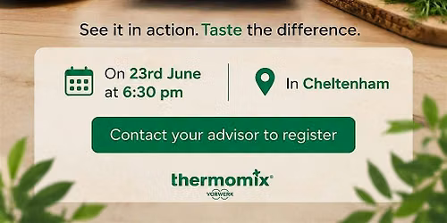 Public Thermomix Demonstration, Cheltenham