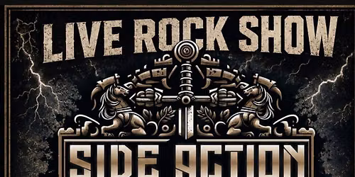 RIDE IN AND ROCK OUT! Side Action brings their LIVE Rock Show to Schererville!