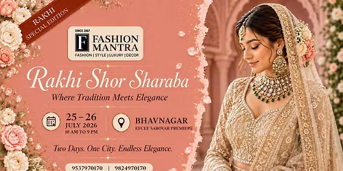 RAKHI SHOPPING CARNIVAL \u2013 BHAVNAGAR JULY (2026)