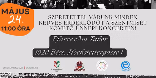 \u00dcnnepi szentmise \u00e9s egyh\u00e1zzenei koncert a Szent J\u00f3zsef K\u00f3russal 