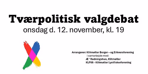 Valgdebat i Redningshuset