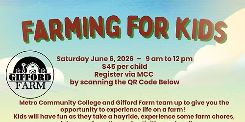 MCC Farming For Kids Camp