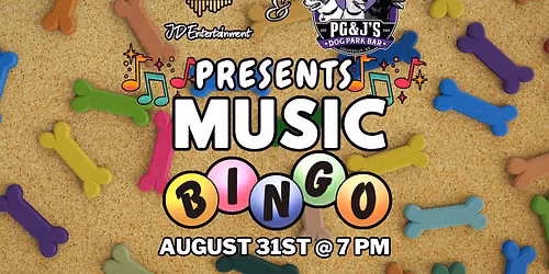 Music Bingo @ PG&Js Dog Park Bar