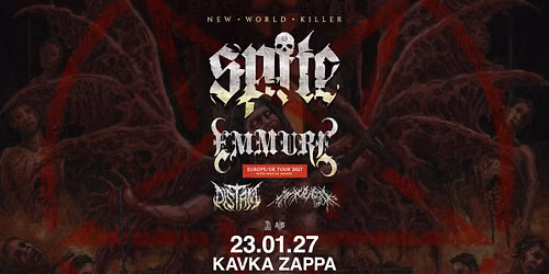 Spite + Emmure | KAVKA ZAPPA | ANTWERP