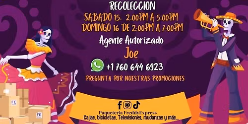 SAN CLEMENTE RECOLECCI\u00d3N DE ENV\u00cdOS \ud83d\udce6 DESDE USA \ud83c\uddfa\ud83c\uddf8 A M\u00c9XICO \ud83c\uddf2\ud83c\uddfd !!