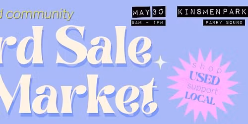 Community Yard Sale & Market
