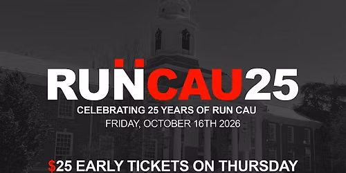 RUN CAU 25 - Celebrating 25 Years of RUN CAU