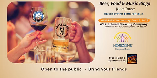 FSR Beer, Food & Music Bingo for a Cause