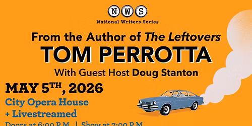 An Evening with New York Times Bestselling Author Tom Perrotta