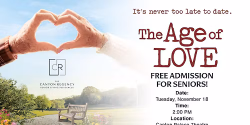 The Age of Love \u2013 A Free Documentary Screening Presented by Canton Regency
