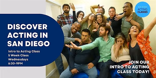 Intro to Acting Class - 5 Week Course in San Diego