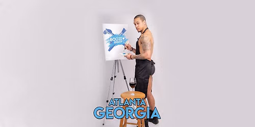 Booze N' Brush Next to Naked Sip n' Paint Atlanta, GA - Exotic Male Model