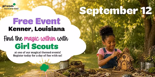 Find the Magic with Girl Scouts