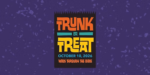 Trunk-or-Treat: Walk Through the Bible!