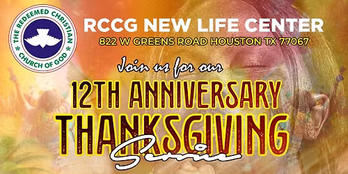 12th Anniversary Thanksgiving Service