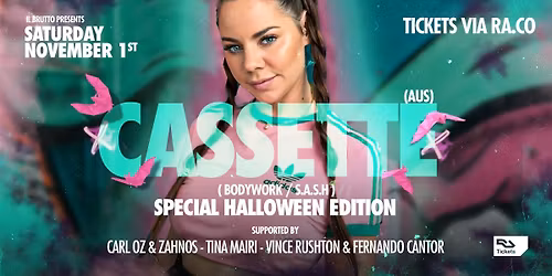 Il Brutto presents: Cassette (AUS) \\ SPECIAL HALLOWEED EDITION