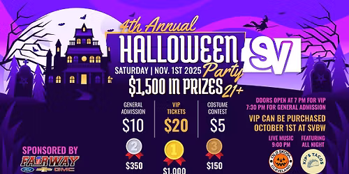 4th Annual Halloween PARTY!!